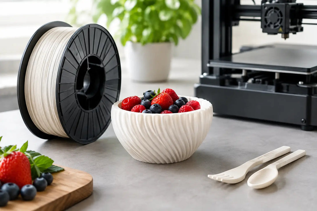 Ist PLA lebensmittelecht? Das gilt beim 3D-Druck