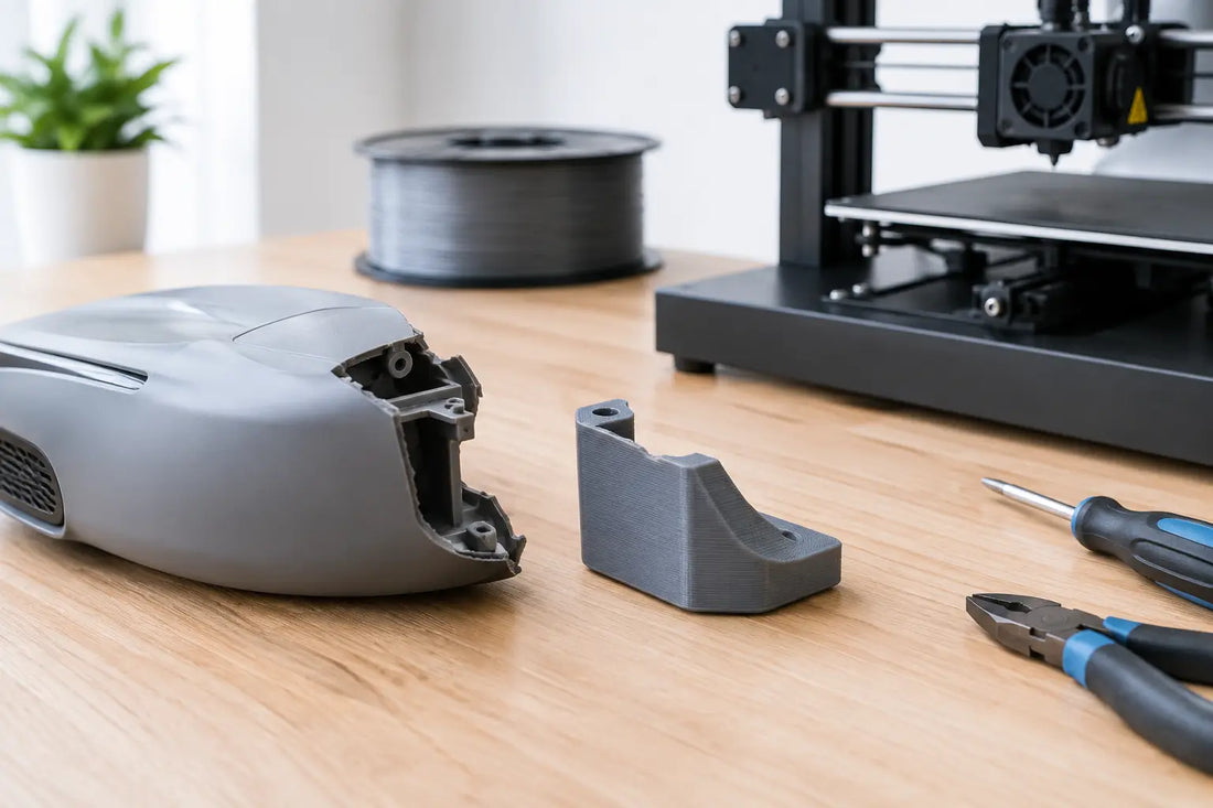 Ein Reparaturbeispiel mit 3D-Druck im Alltag