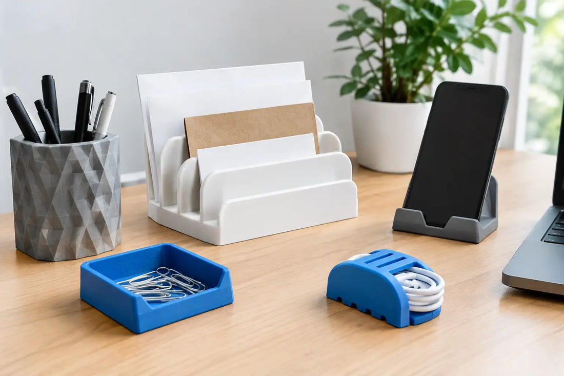 Nützliche 3D-Druck-Büroprodukte für mehr Ordnung