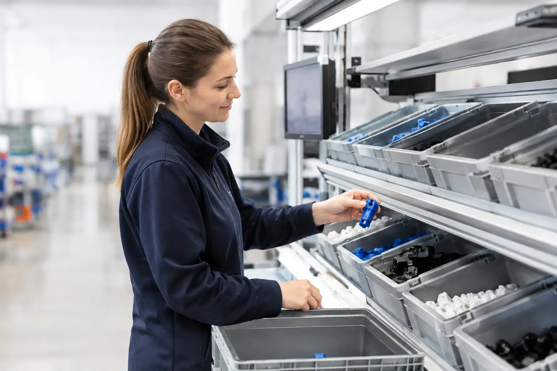 Fallstudie: Optimierte Kunststoff-Kommissionierstation