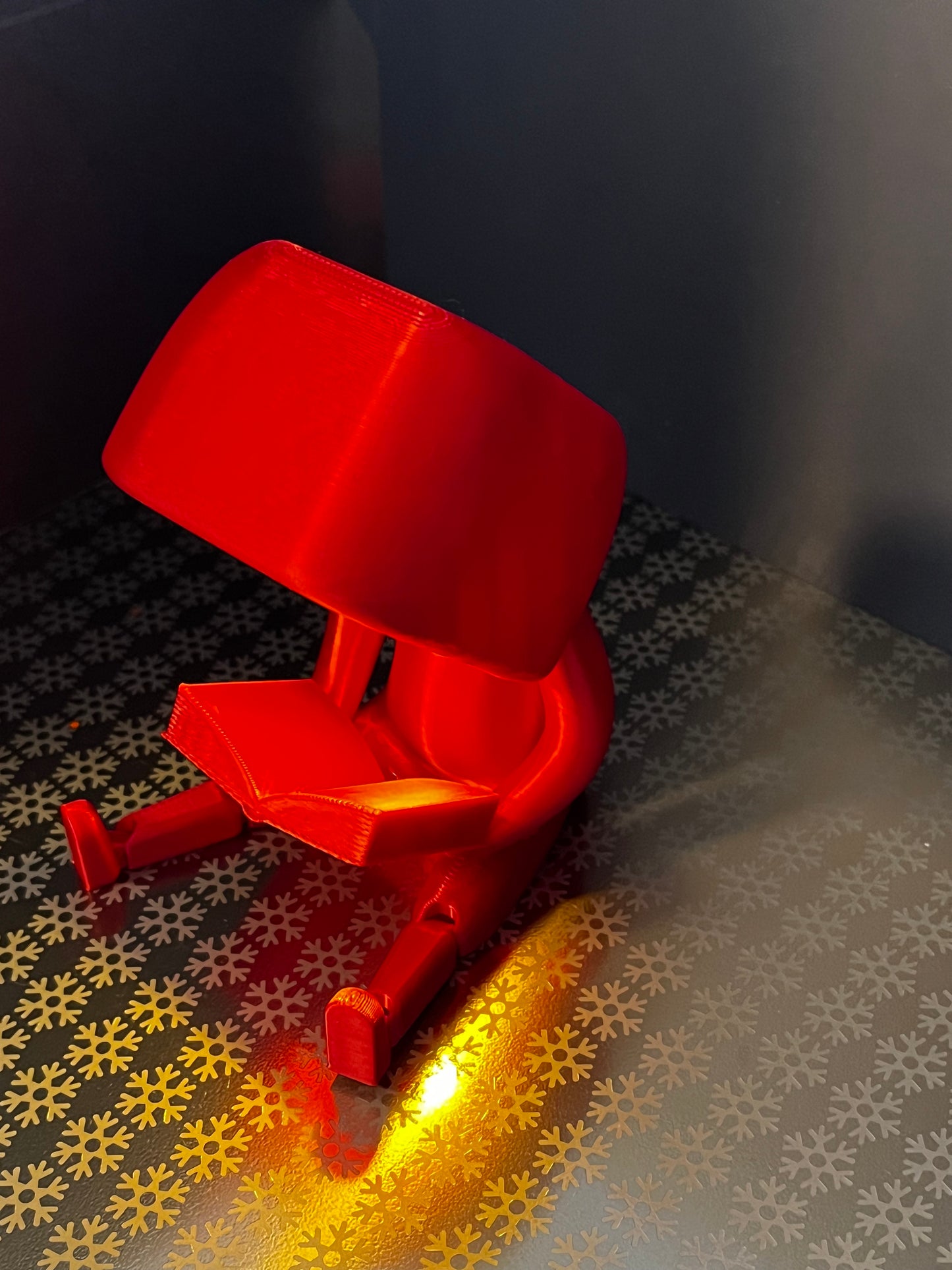 Club der lesenden Gefährten – aus umweltfreundlichem 3D- Druck, Dekofiguren im Set oder einzeln, Geschenk für Buchliebhaber, Nachtlicht