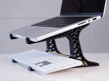 Ergonomischer Laptopständer mit Ablage | FyDa Printwerk