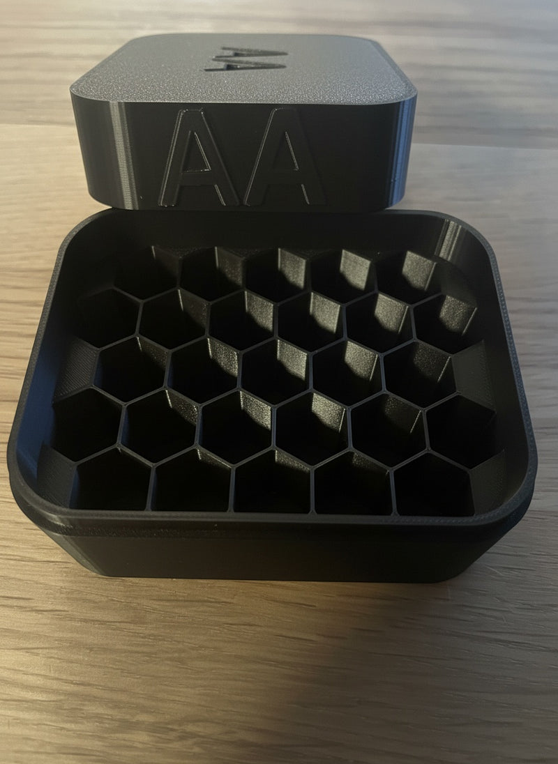 Rangement de piles AA imprimé en 3D
