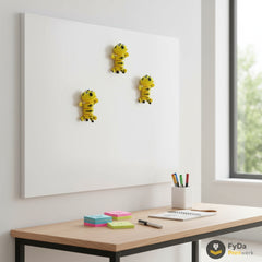 Aimants de réfrigérateur en impression 3D écologique, tableau blanc, bureau, chambre d'enfants, idée cadeau, décoration, ensemble de 3 aimants, FyDa Printwerk