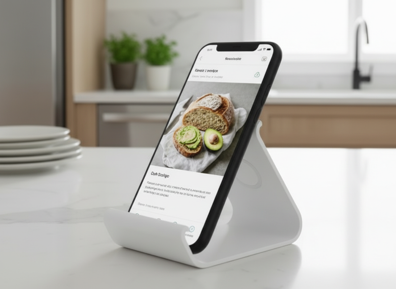 Support de téléphone 3D imprimé – Support de smartphone pour bureau et cuisine