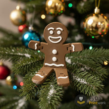 Bewegliche Lebkuchenmann Figur aus PLA