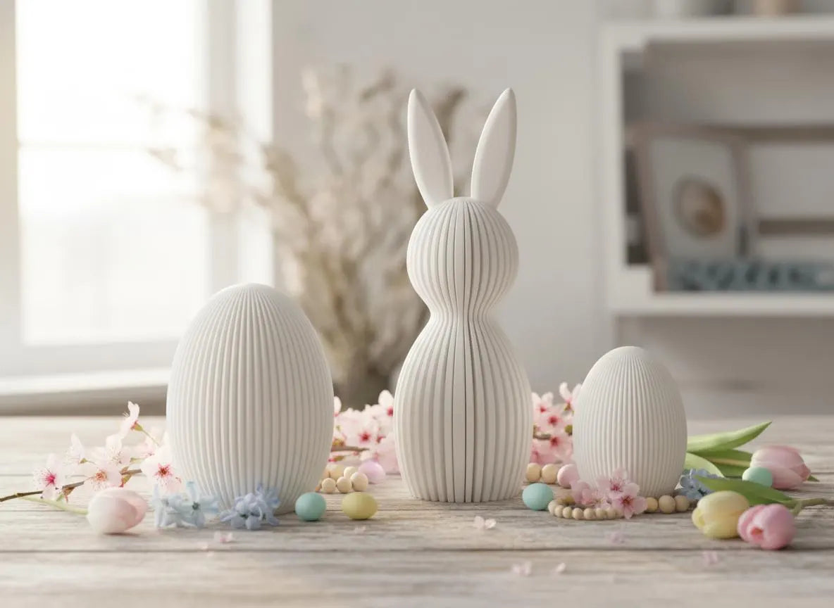 Osterdeko 3D‑Druck – moderne Dekofigur für Ostern (minimalistisch)