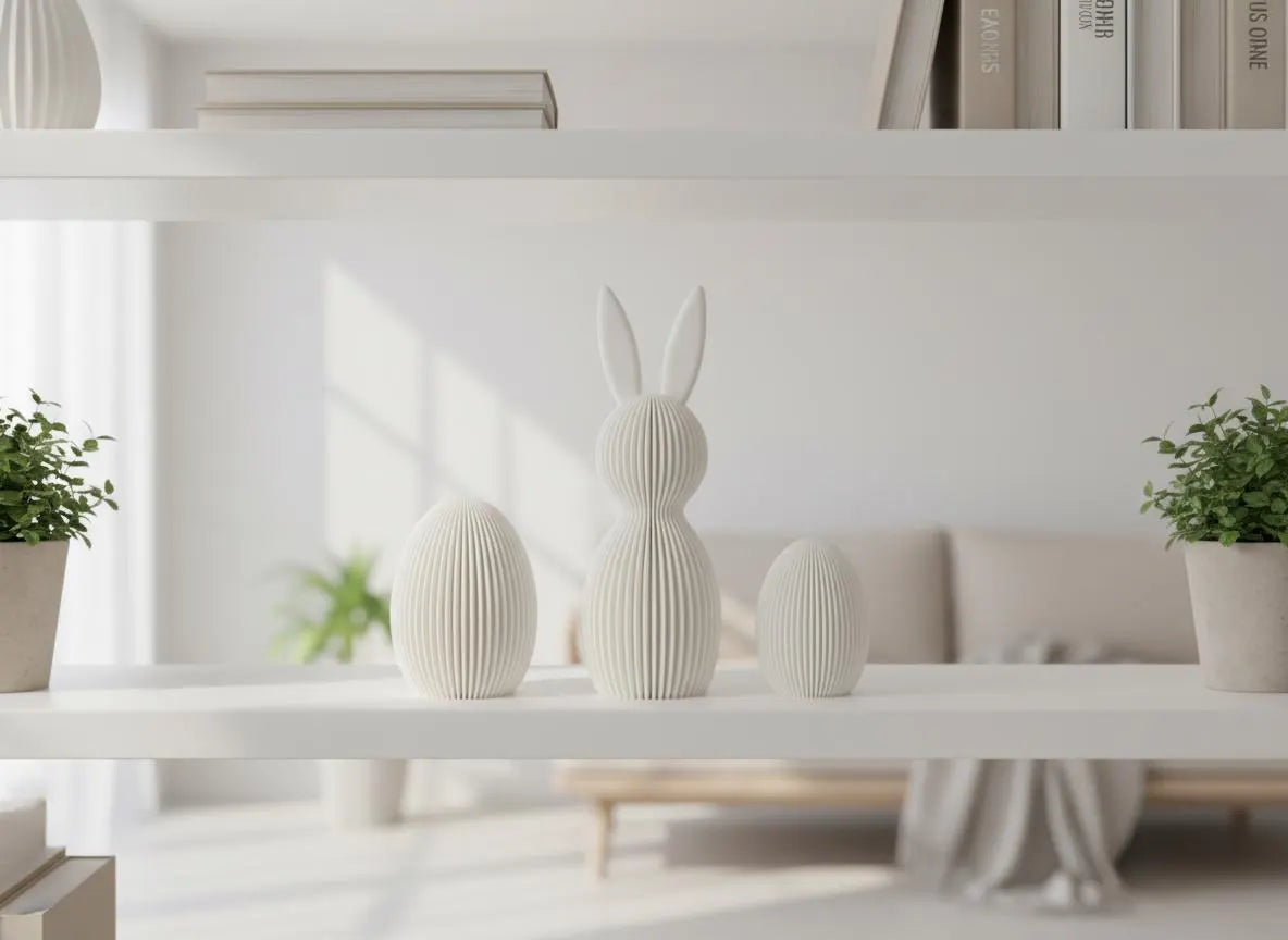 Osterdeko 3D‑Druck – moderne Dekofigur für Ostern (minimalistisch)
