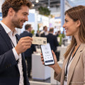NFC Visitenkarte Beige – Smart Business Card
