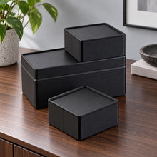 Magnetbox 3D-Druck in Schwarz und Orange