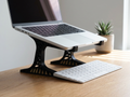 Ergonomic Laptop Stand with Storage | FyDa Printwerk